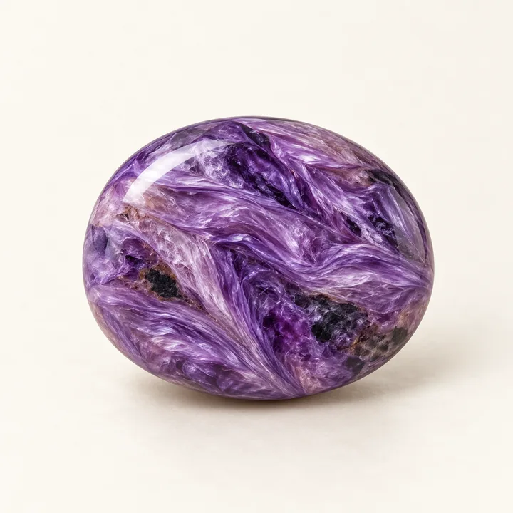 Charoite gemstone — example specimen