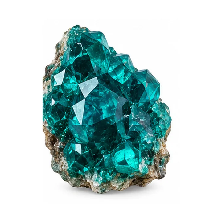 Dioptase gemstone — example specimen