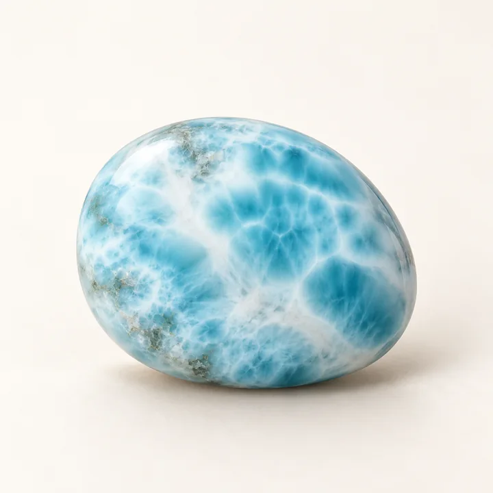 Larimar gemstone — example specimen