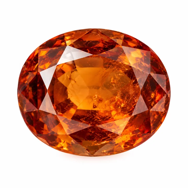 Hessonite Garnet gemstone — example specimen