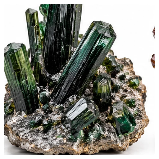 Hedenbergite gemstone — example specimen
