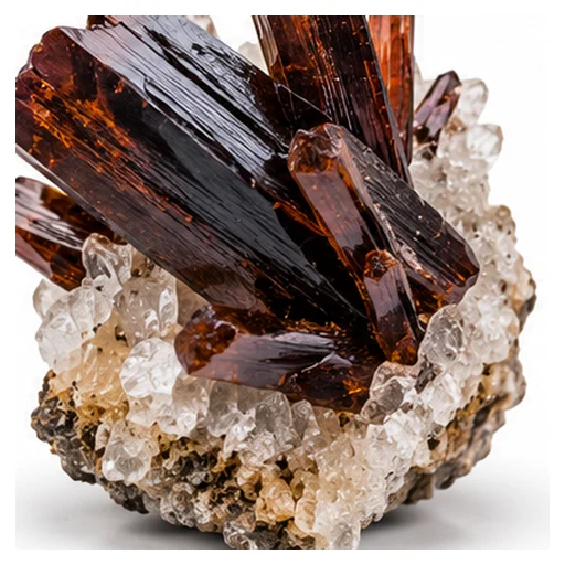 Hübnerite gemstone — example specimen