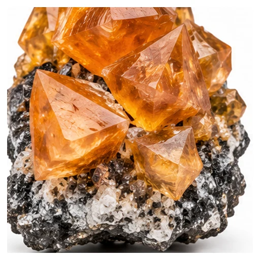 Scheelite gemstone — example specimen