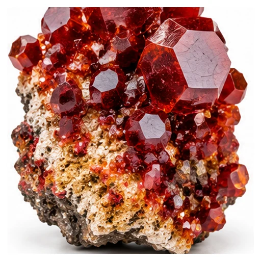 Vanadinite gemstone — example specimen