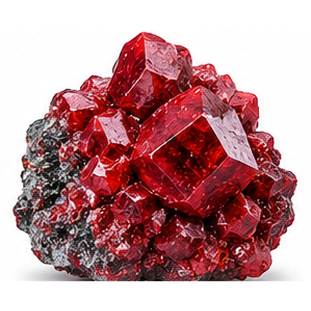 Cinnabar gemstone — example specimen