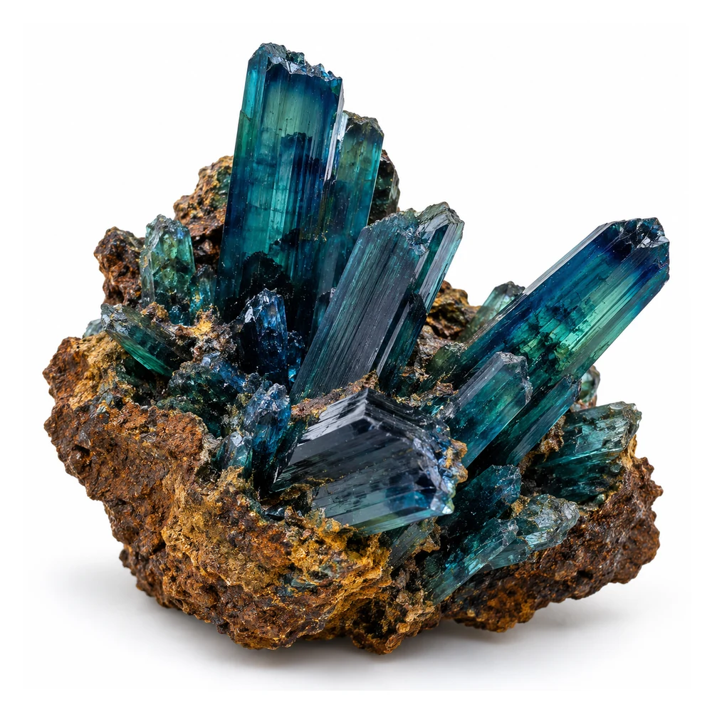 Vivianite gemstone — example specimen