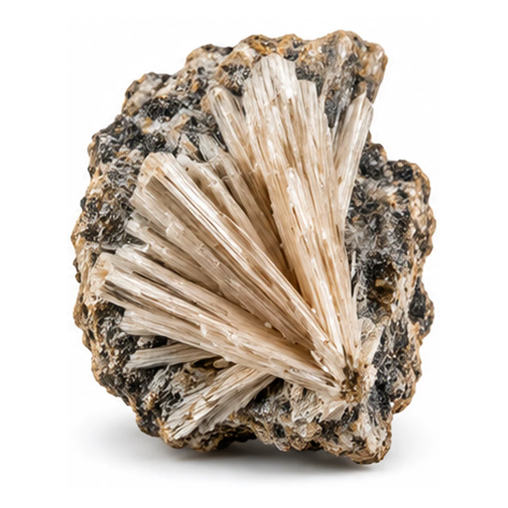 Sillimanite gemstone — example specimen