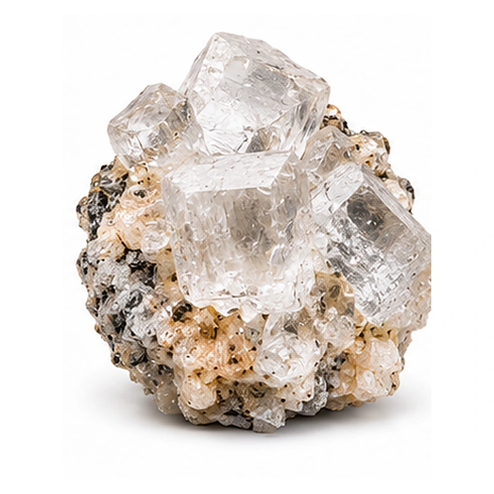 Pollucite gemstone — example specimen