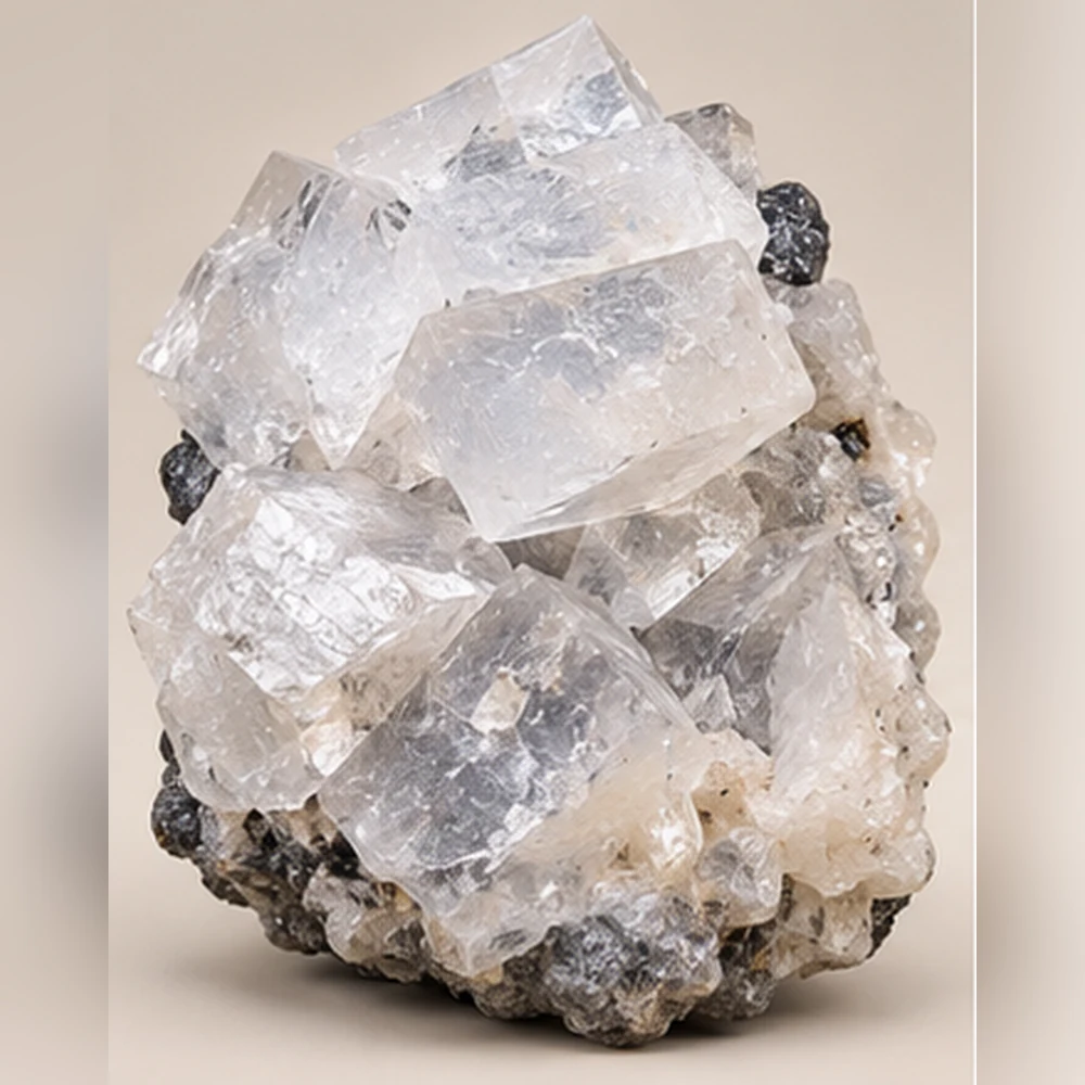 Cryolite gemstone — example specimen