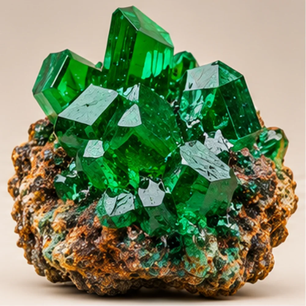 Anapaite gemstone — example specimen
