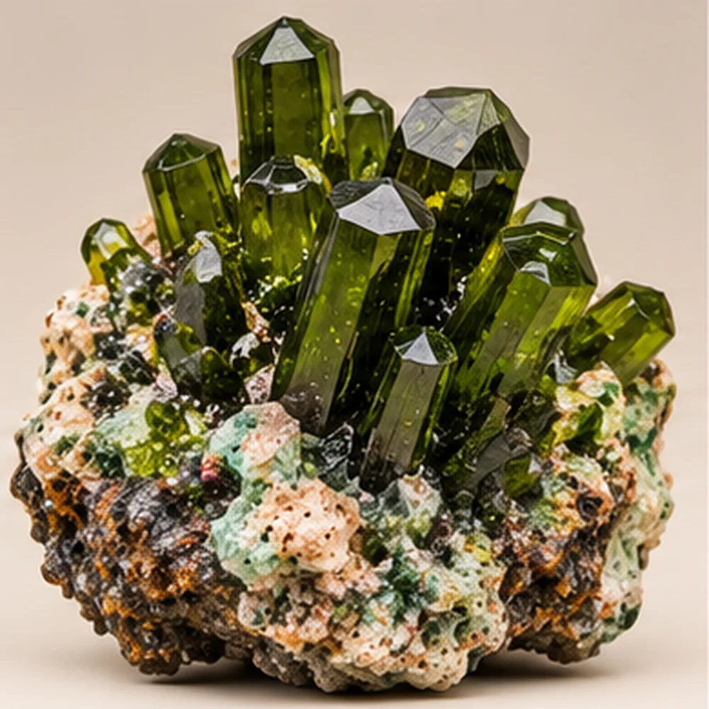 Olivenite gemstone — example specimen