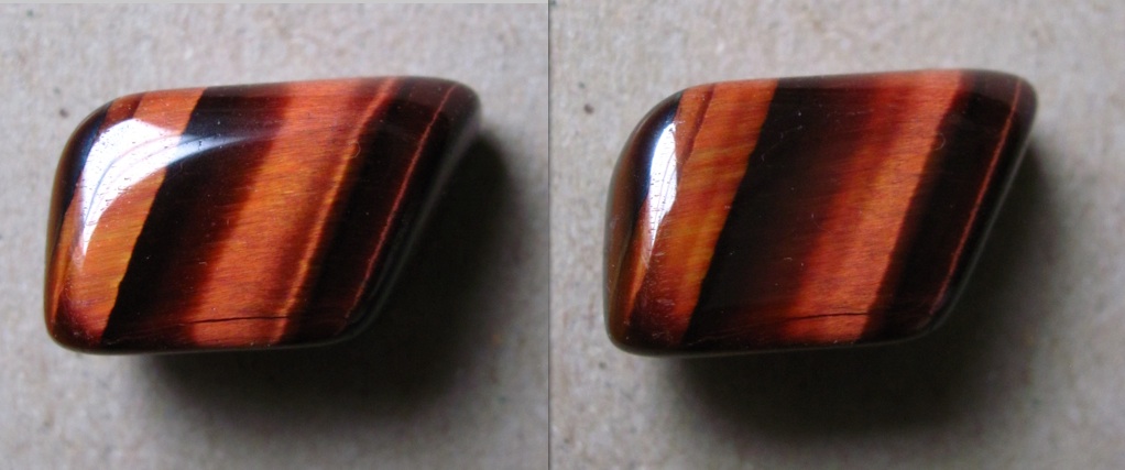 Tiger's Eye gemstone specimen